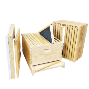 10-Frame Double Deep Box Hive Kit