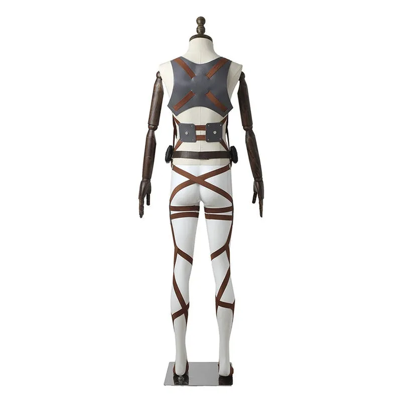Anime Attack on Titan Levi Ackerman Survey Corps Uniform Set Cosplay Costumes