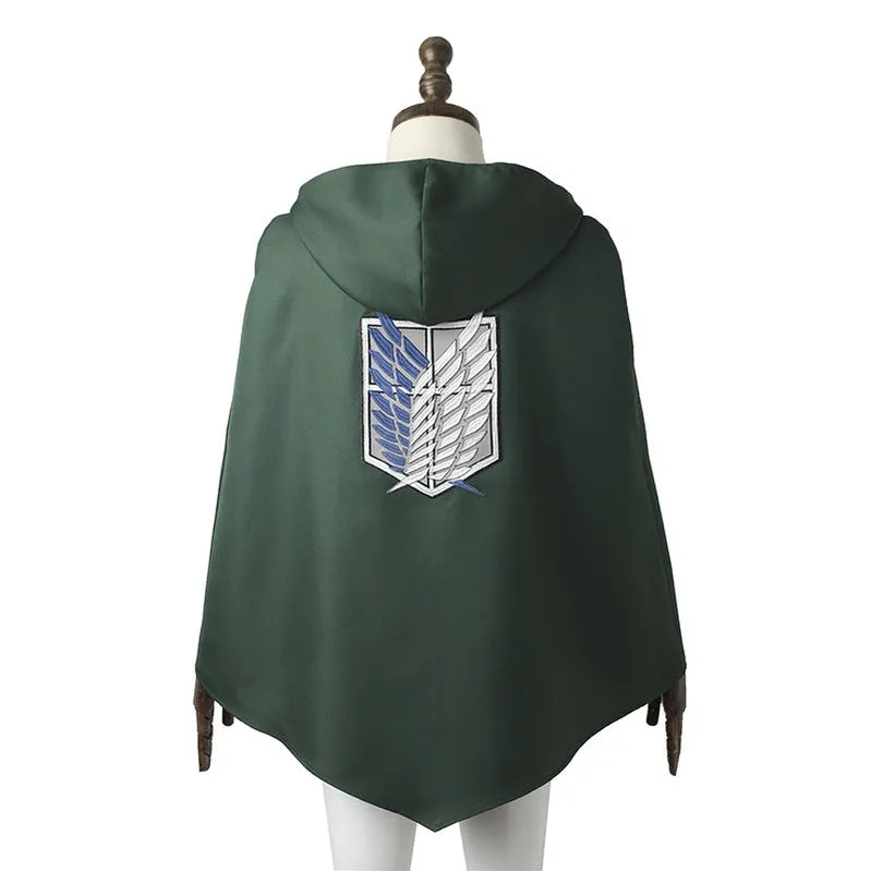 Anime Attack on Titan Levi Ackerman Survey Corps Uniform Set Cosplay Costumes