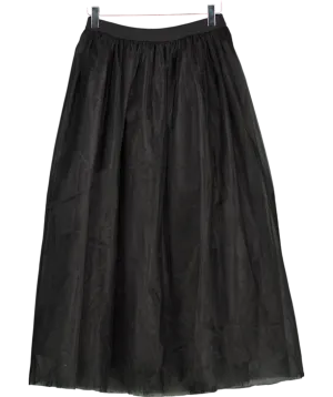 Arket Black Tulle Skirt UK 8