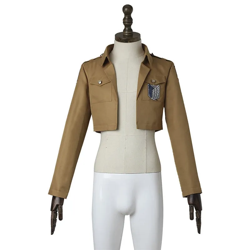 Attack on Titan Eren Jaeger The Wings Of Freedom Survey Corps Uniform Cosplay Costume