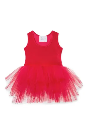 B.A.E. TUTU DRESS - ROSIE RED