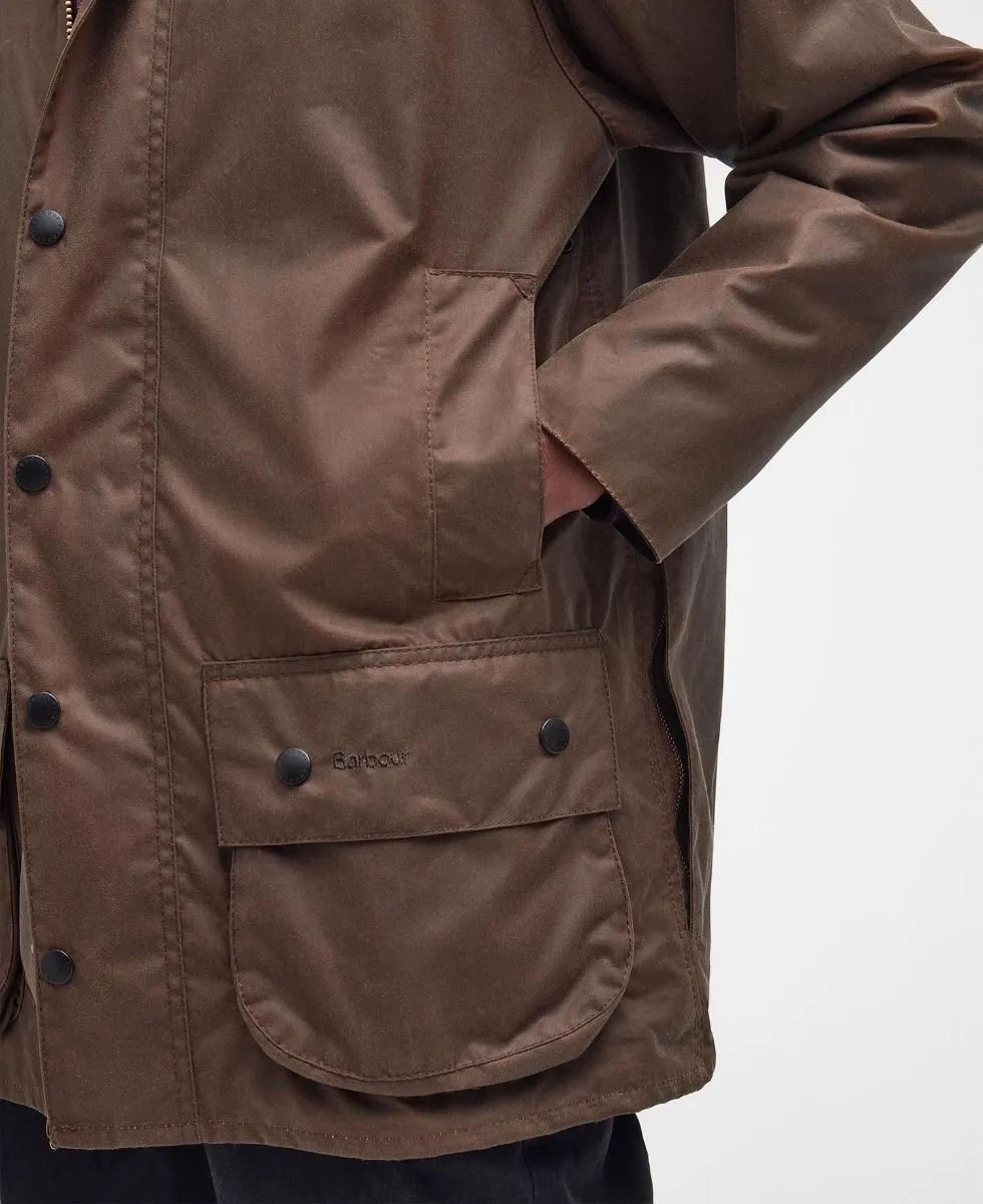 Barbour Beaufort Waxed Jacket - Bark