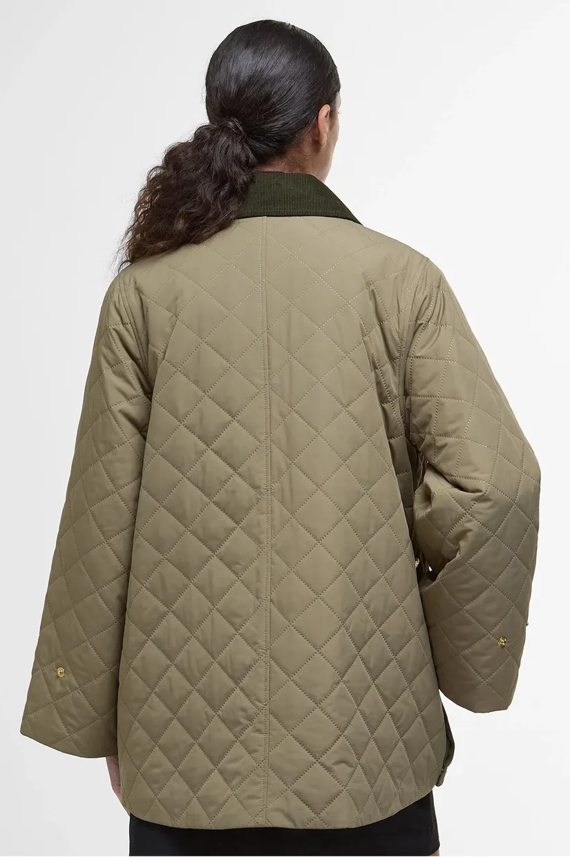 Barbour Corinne Quilt - Dusky Green/Ancient