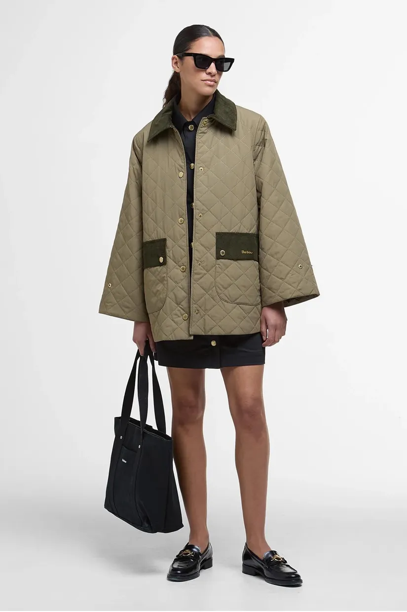 Barbour Corinne Quilt - Dusky Green/Ancient