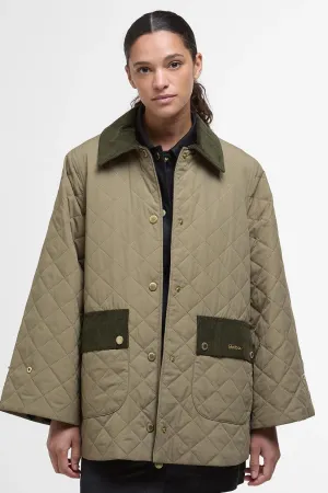 Barbour Corinne Quilt - Dusky Green/Ancient