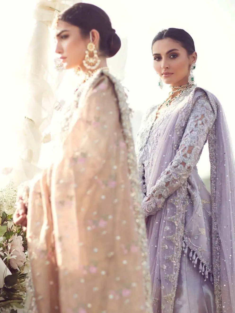 Beautiful Eye catching Indian Lavender lehenga #B2029