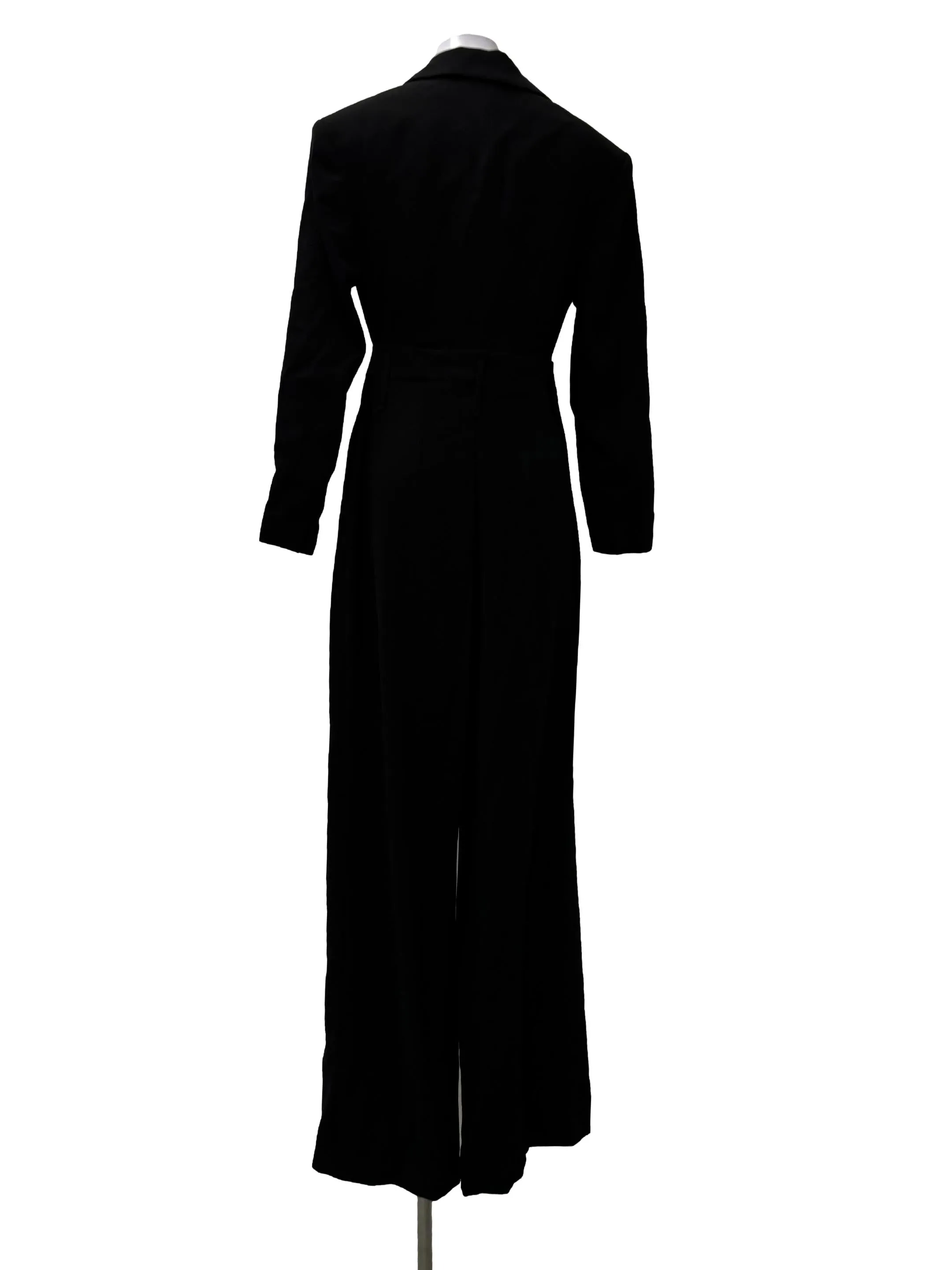 Black Blazer Cut Out Jumpsuit