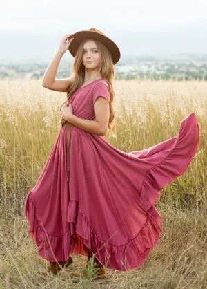 Braelyn Dress in Mesa Rose