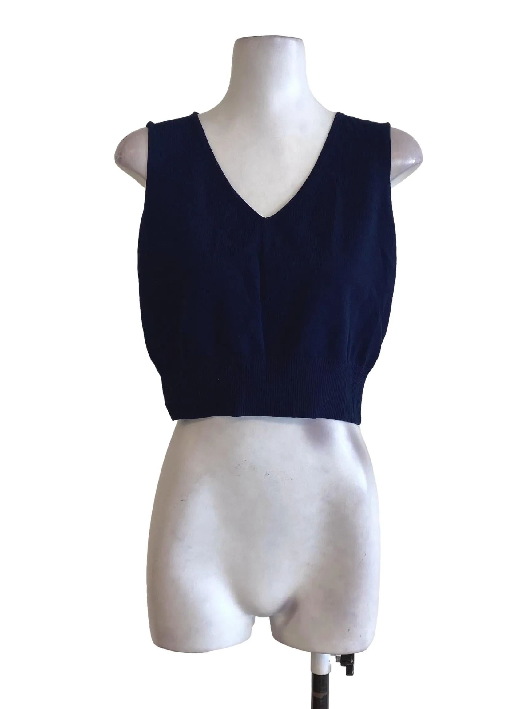 Brown V-Neck Jumpsuit