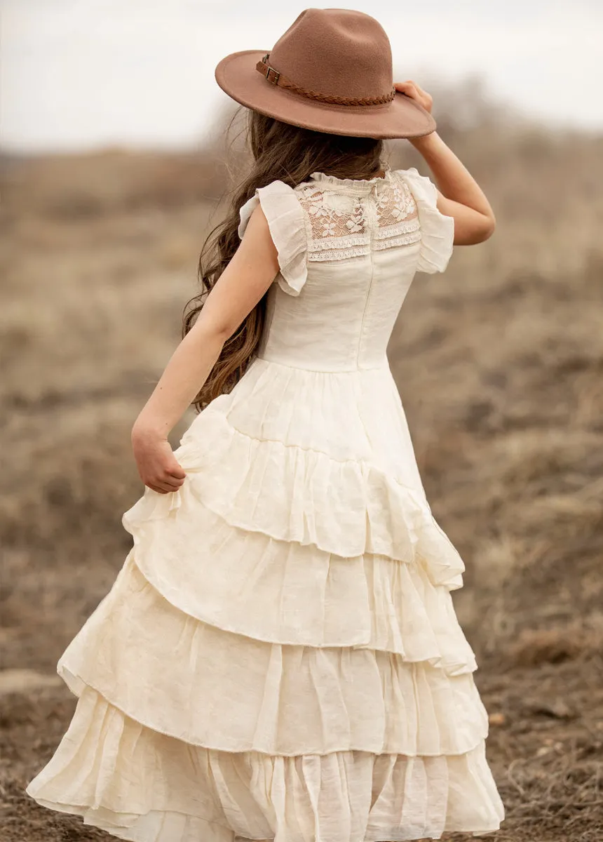 Caroline Dress in Cream