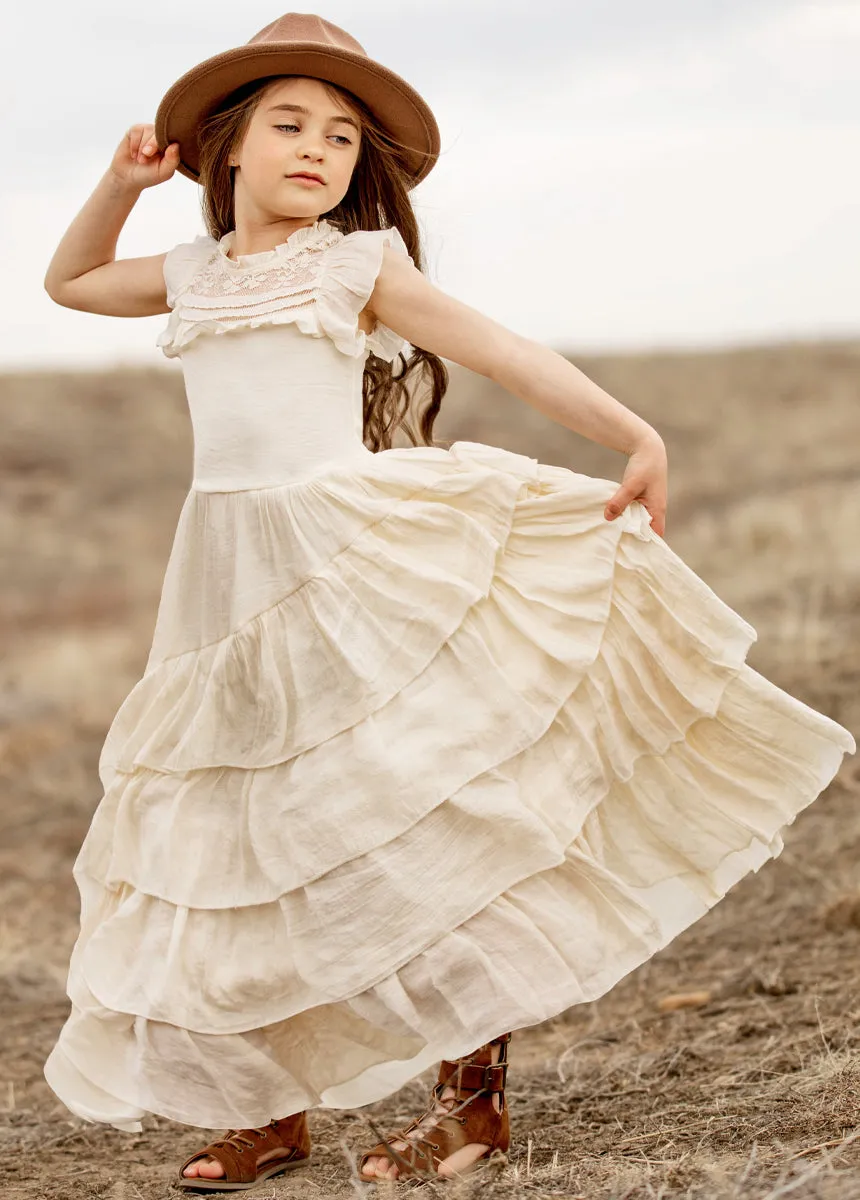 Caroline Dress in Cream