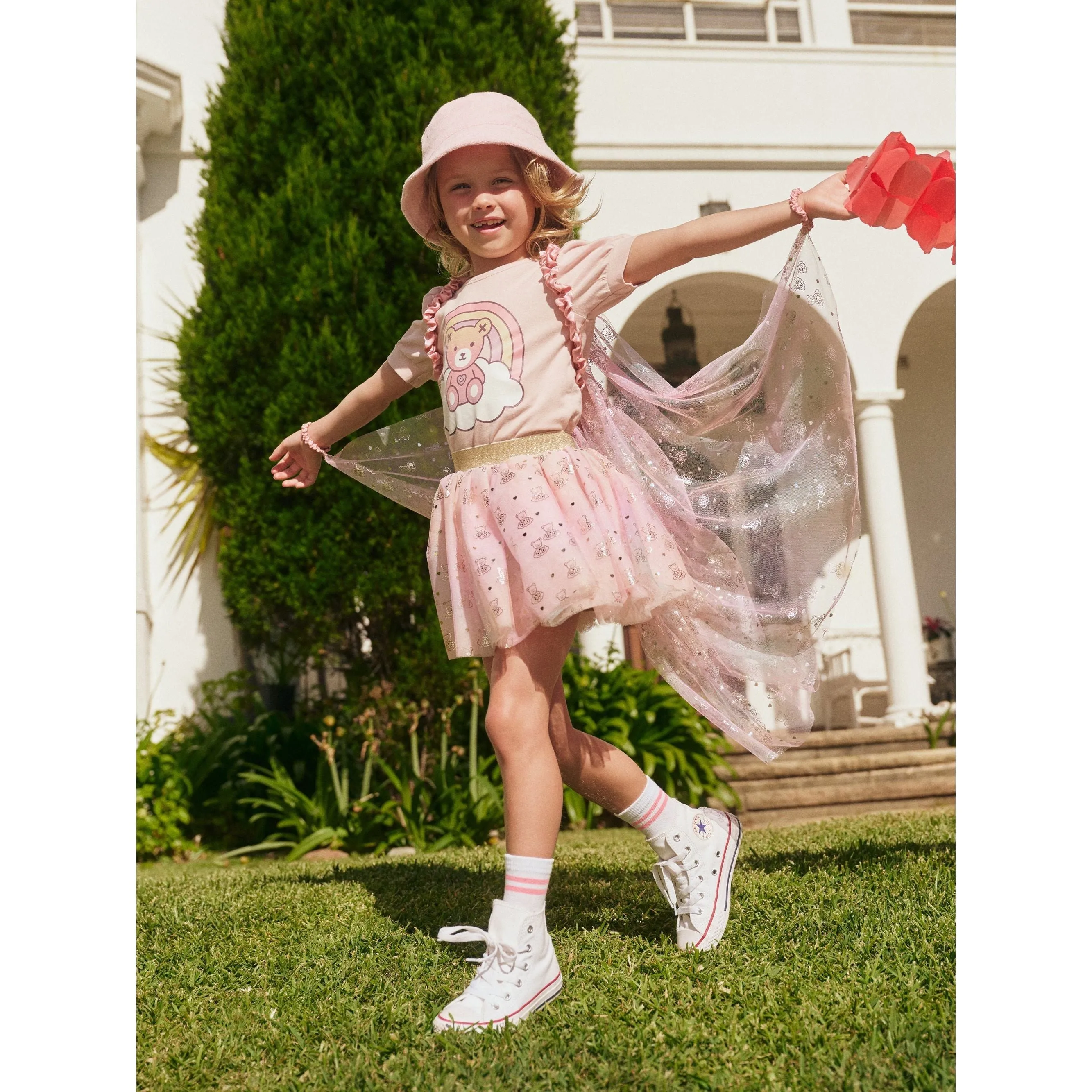 Cloud Bear Tulle Skirt