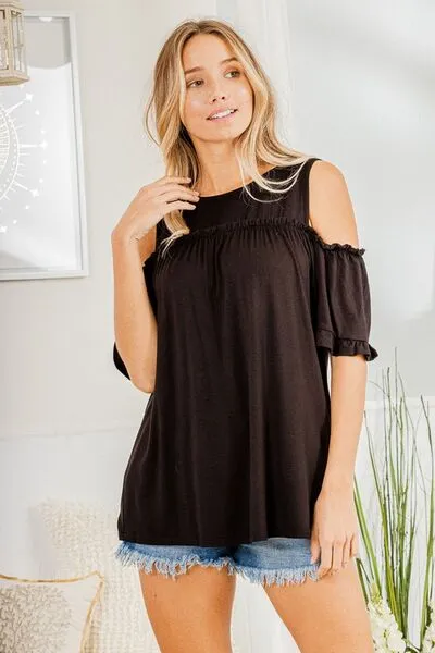 Cold Shoulder Blouse
