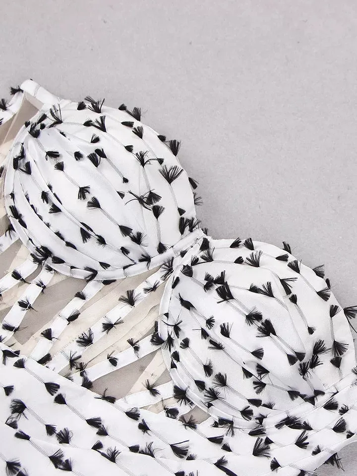 Cookies & Cream Asymmetrical Dress