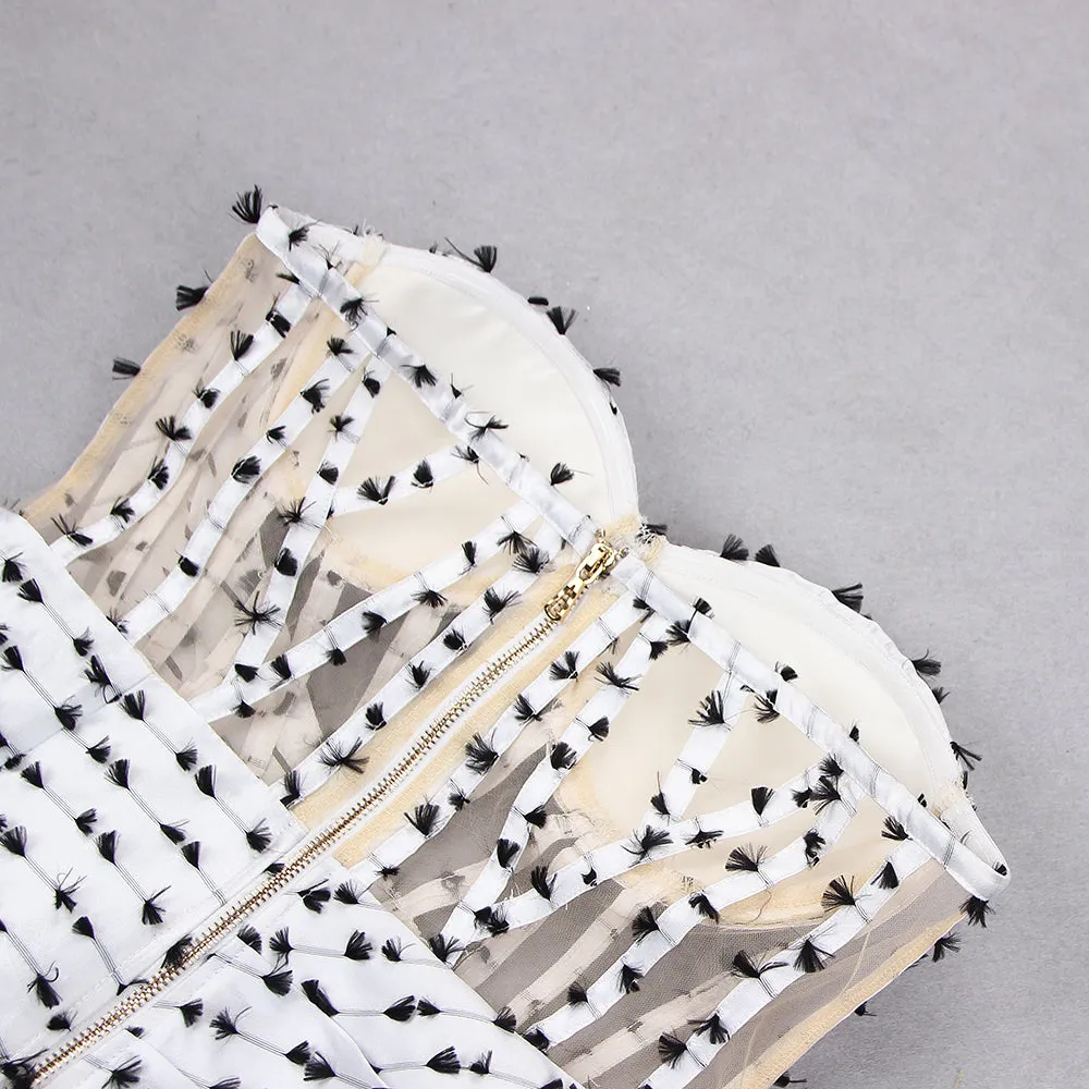 Cookies & Cream Asymmetrical Dress