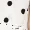 Cream Spotted Asymmetrical Dress