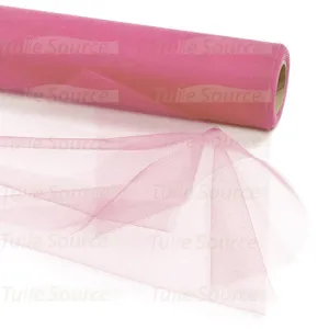 Dusty Rose Pink Tulle Fabric