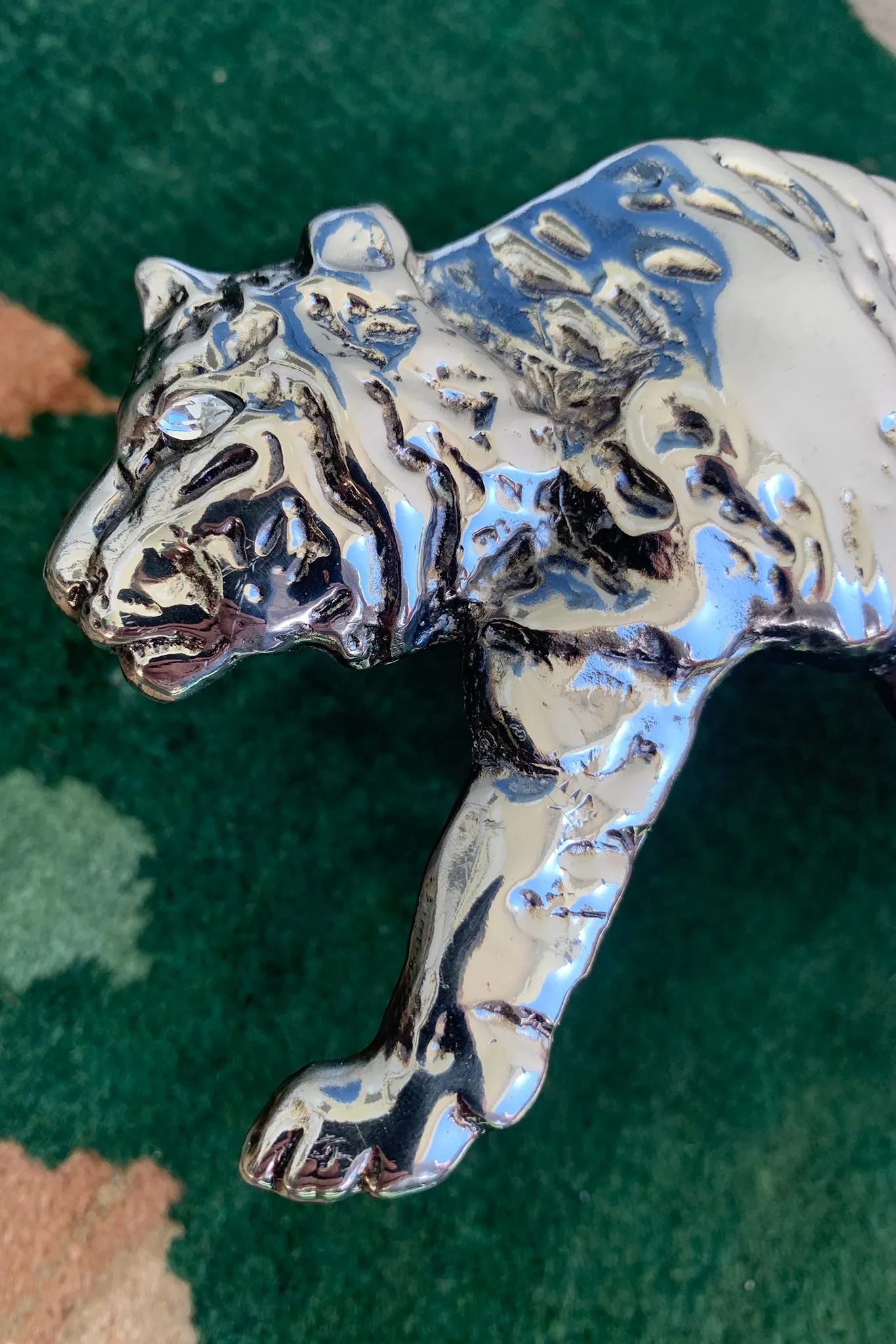 Embossed Tiger Queen Belt