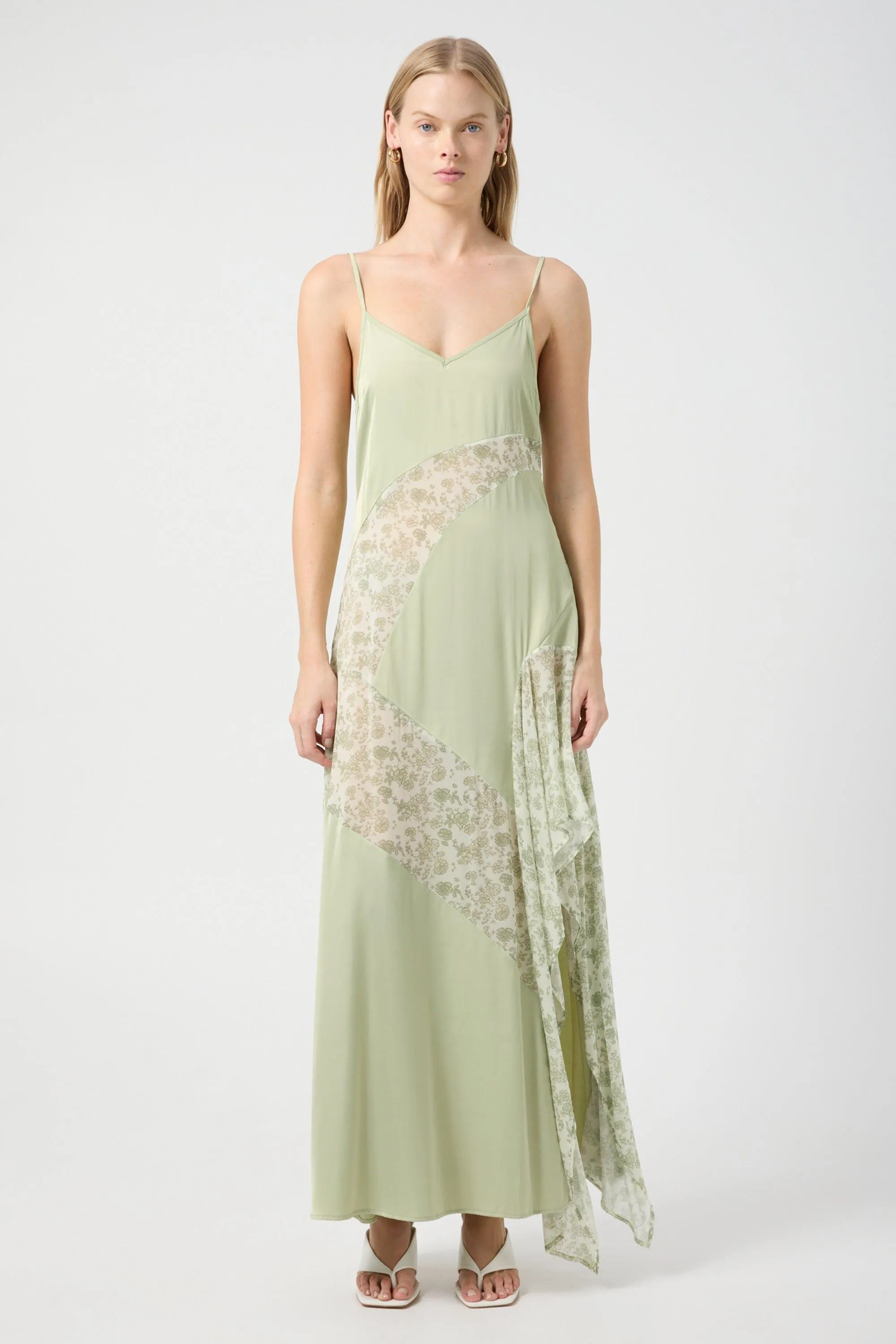 ESSENCE PANELLED MAXI DRESS | NOSTALGIA FLORAL