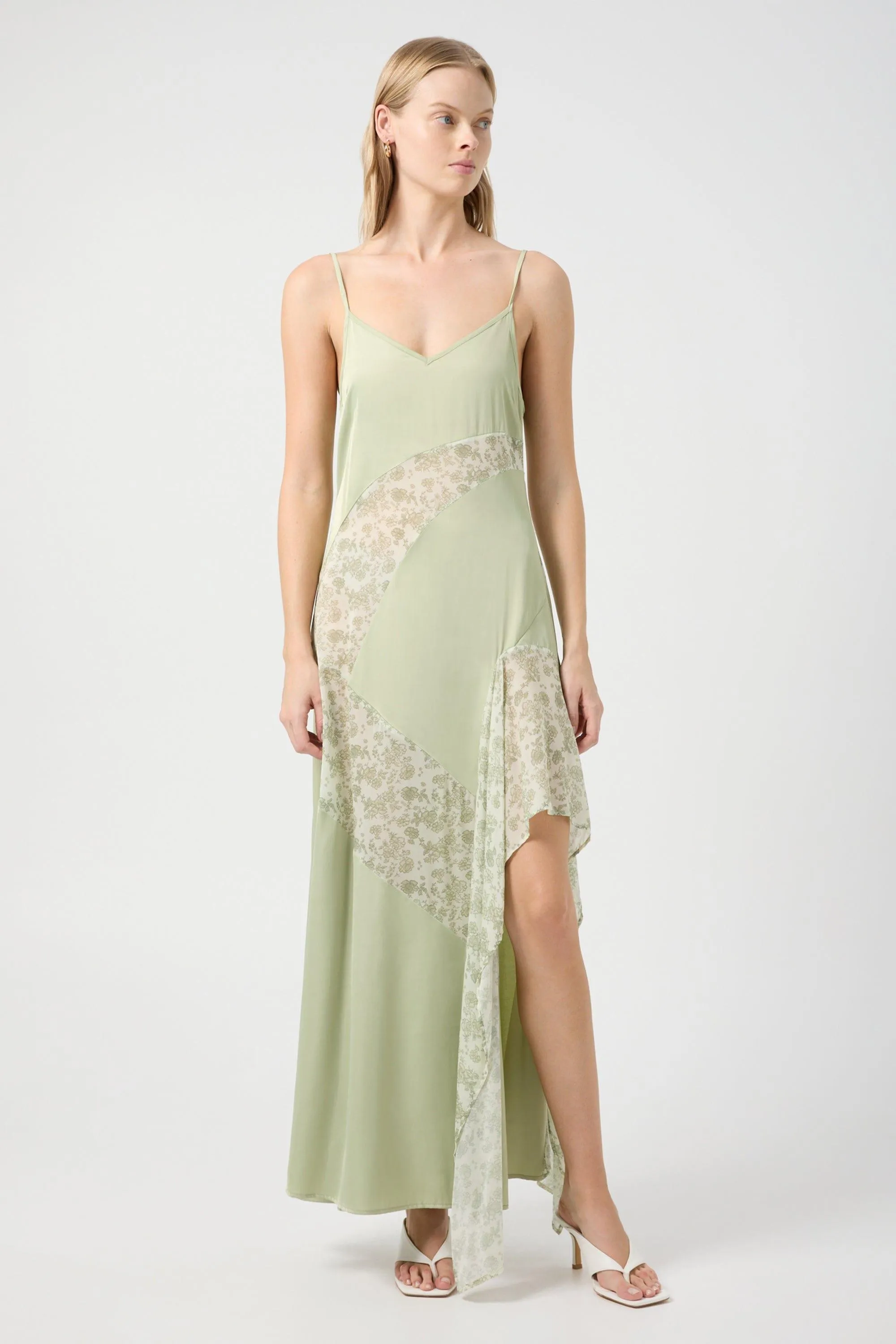 ESSENCE PANELLED MAXI DRESS | NOSTALGIA FLORAL
