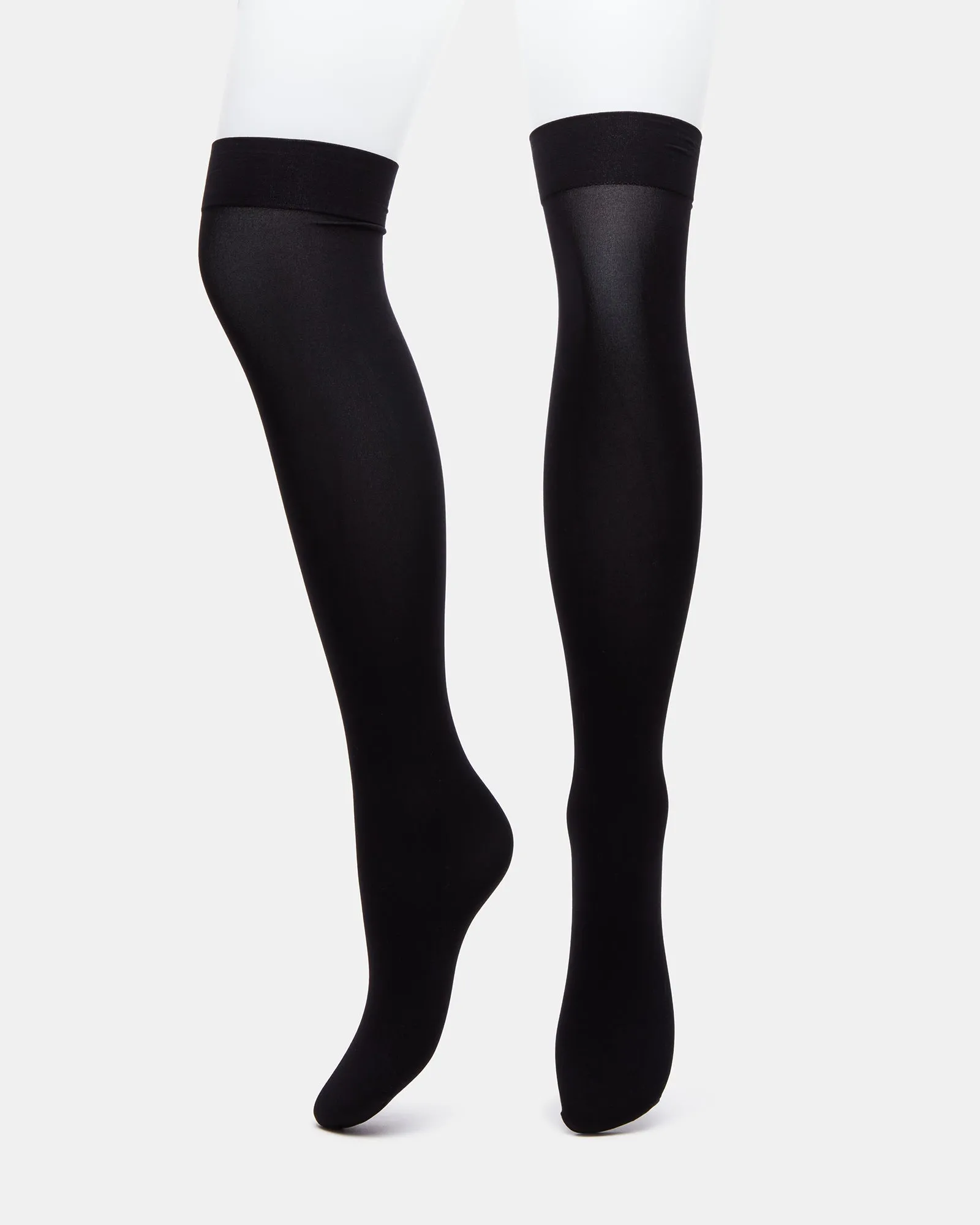 FISHNET OVER THE KNEE TIGHTS BLACK