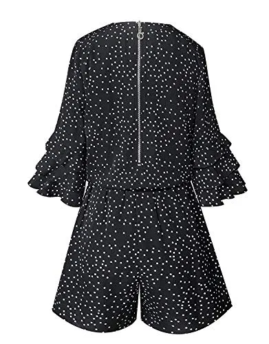 Floral Tier Ruffle Romper for Big Girls