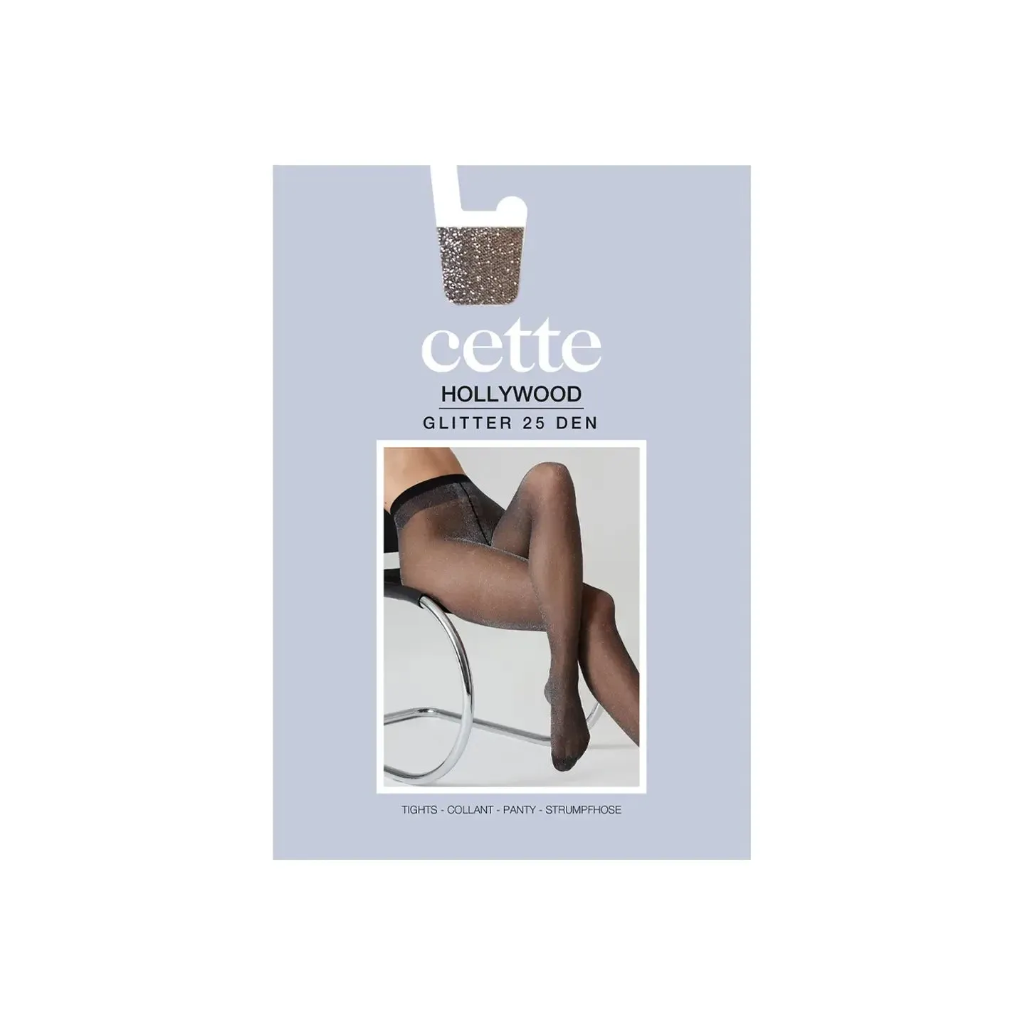 Hollywood Lurex Shiny Sheer Tights - 20 DEN