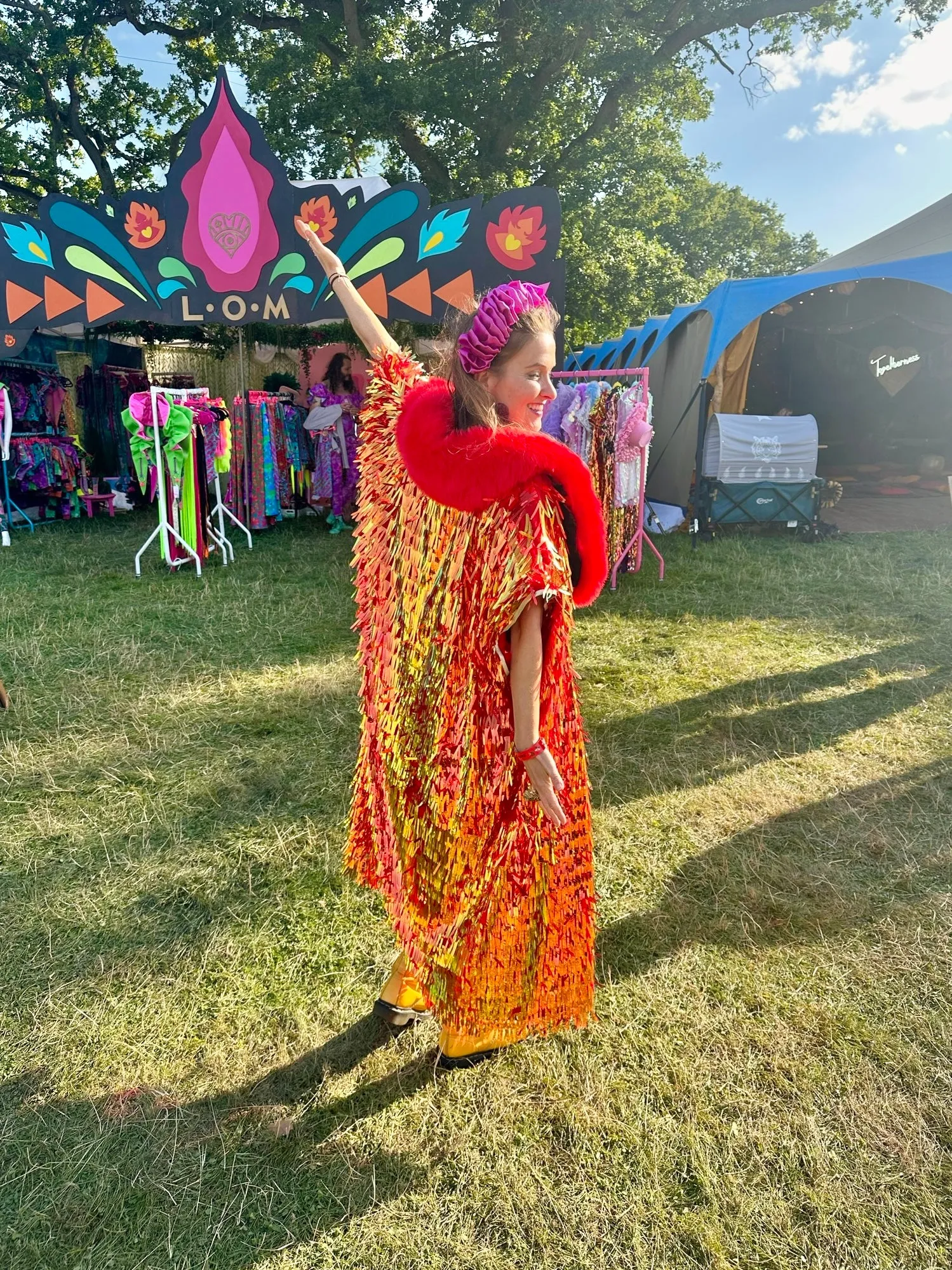 Hybrid Pheonix Sequin Robe