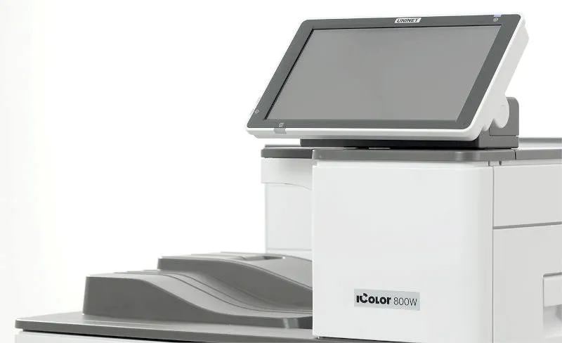 IColor 800W White Toner DTF Printer - Elite Package With Geo Knight DK20S 16x20