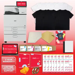 IColor 800W White Toner DTF Printer - Pro Package