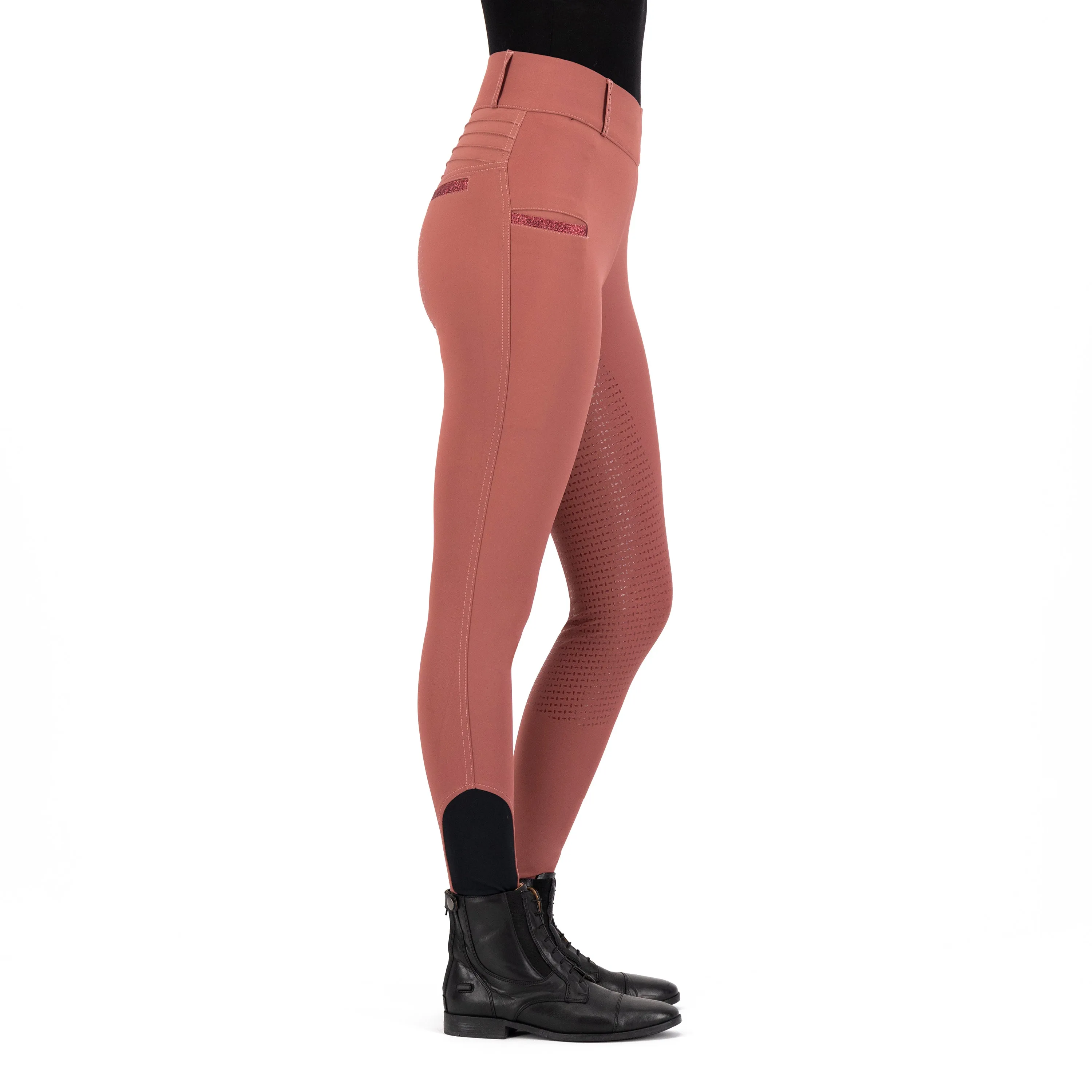 Imperial Riding Riding Tights Shiny Sparks FullGrip, helskodda ridtights med hög midja