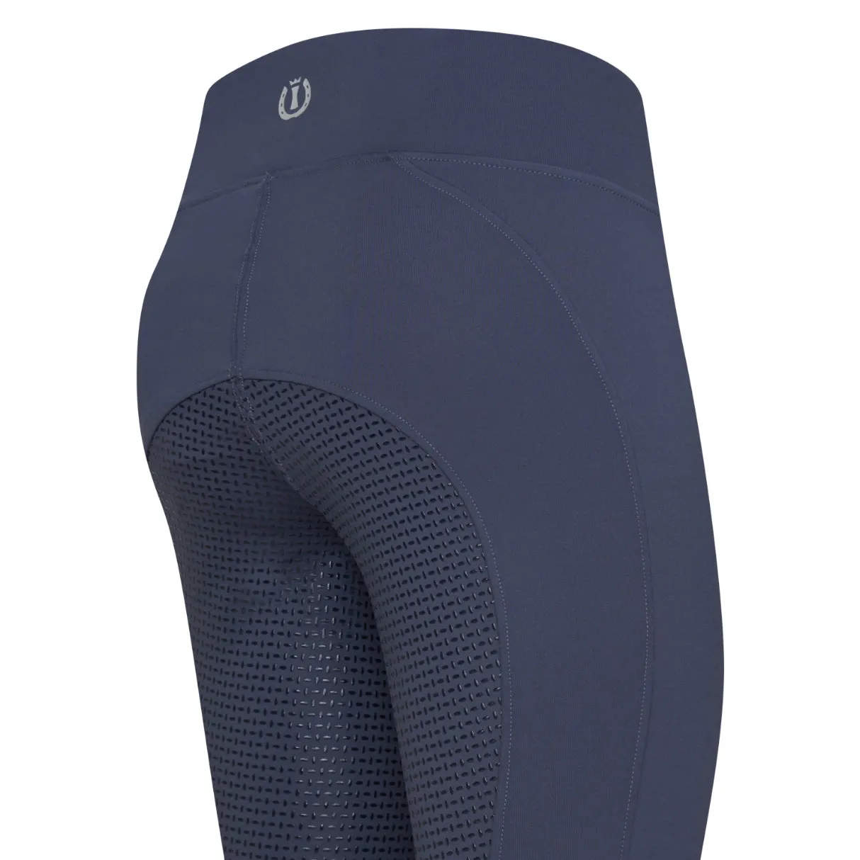 Imperial Riding Riding Tights Shiny Uni FullGrip, helskodda ridtights med hög midja