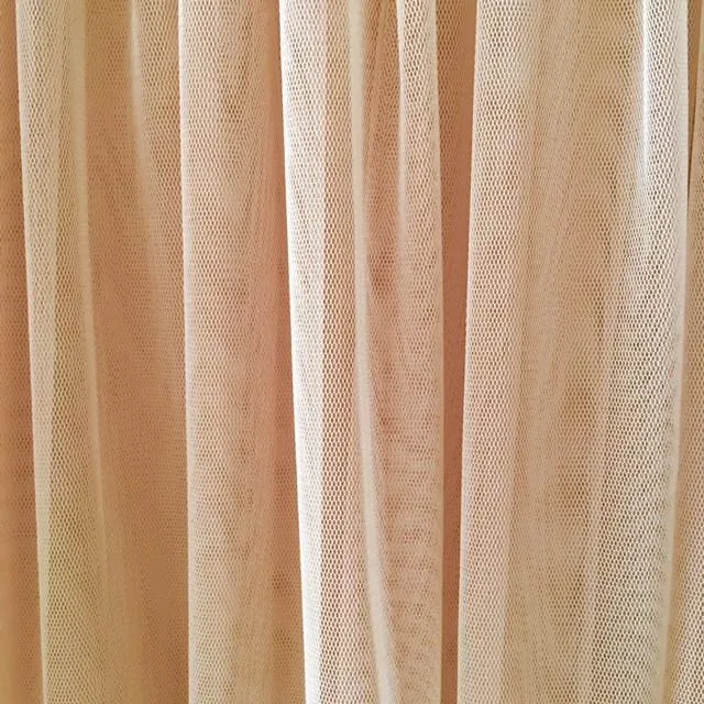 Long Champagne Tulle Skirt