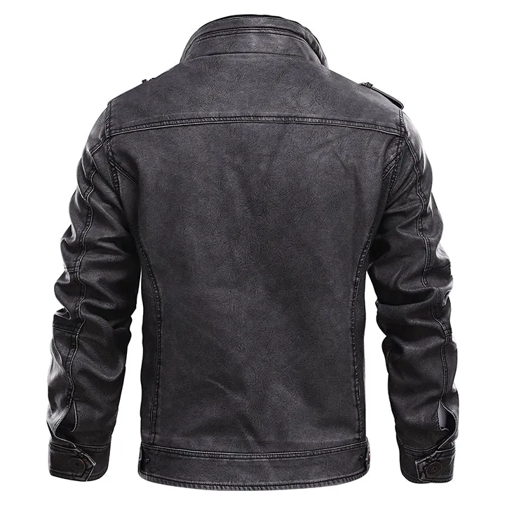 Maverick Leather Coat