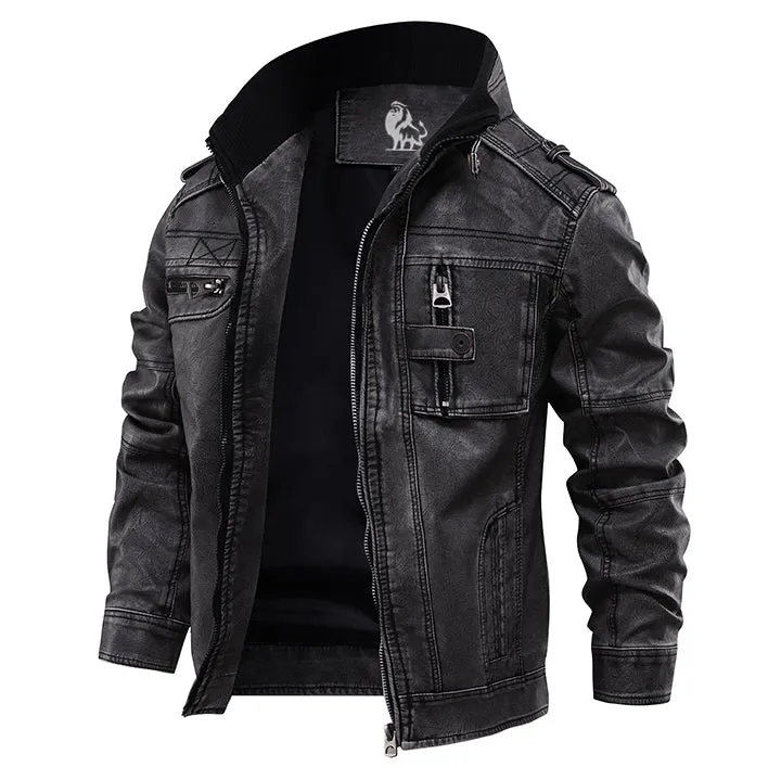 Maverick Leather Coat