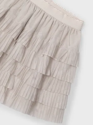 Mayoral Junior Girl Tulle Skirt - 2 Colours