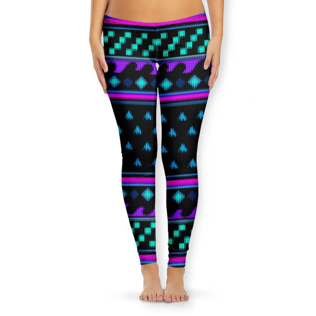 MEANINGWAVE CHRISTMAS 2 Women's Tights