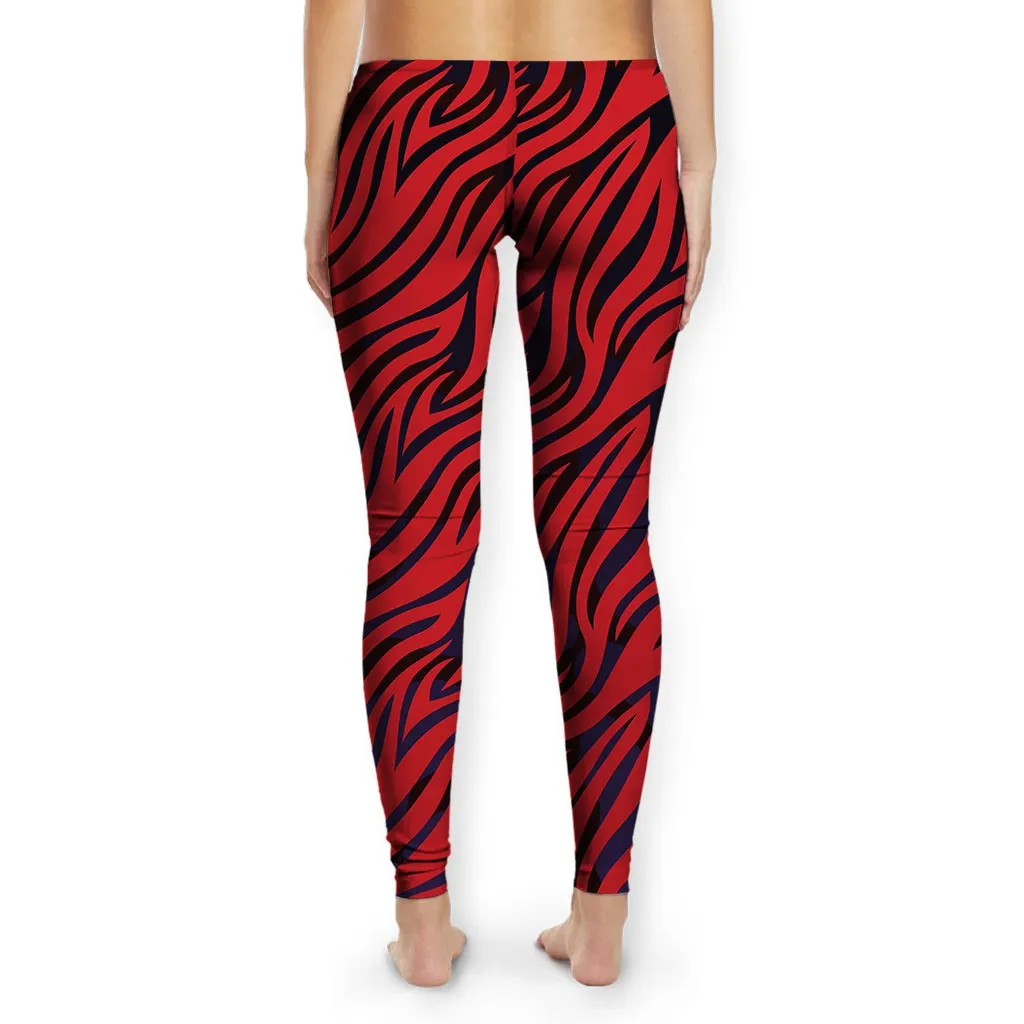 Meaningwave Rick James Neon Zebra Women's Leggings