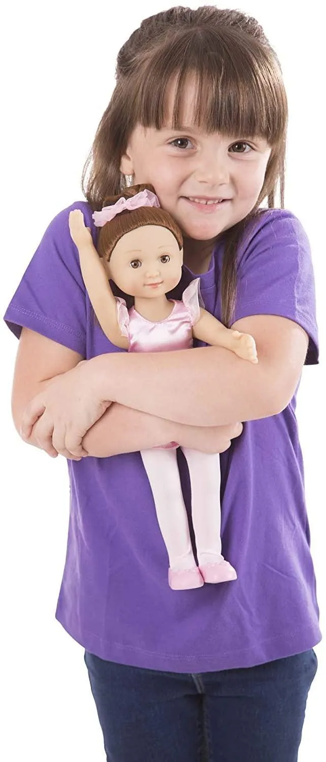Melissa & Doug Mine to Love - Victoria 35cm Ballerina Doll