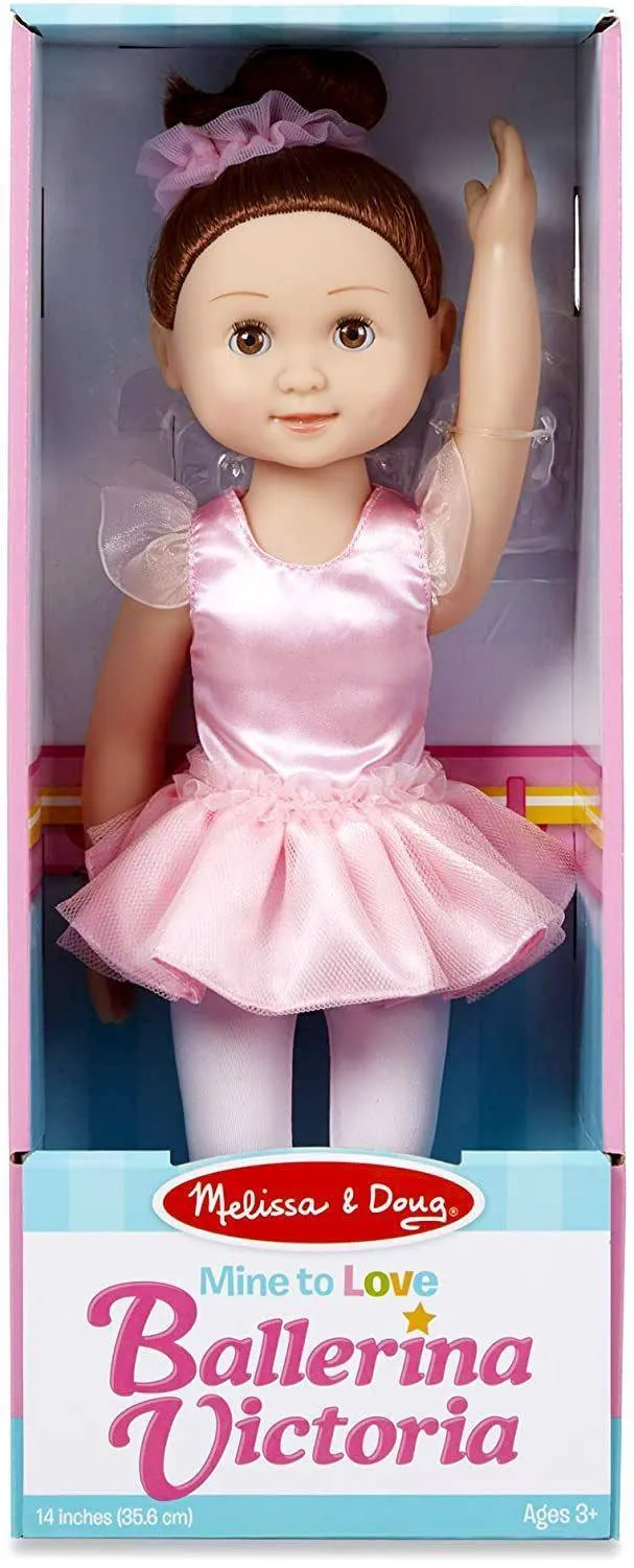 Melissa & Doug Mine to Love - Victoria 35cm Ballerina Doll