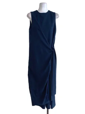 Navy Blue Wrap Jumpsuits BTV