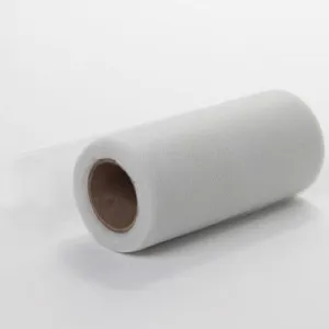 Oyster White Tulle Fabric