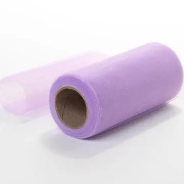 Pansy Purple Tulle Fabric
