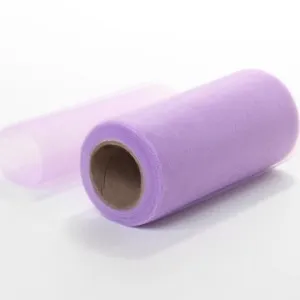 Pansy Purple Tulle Fabric