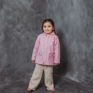 Pink Personalised Rain Coat