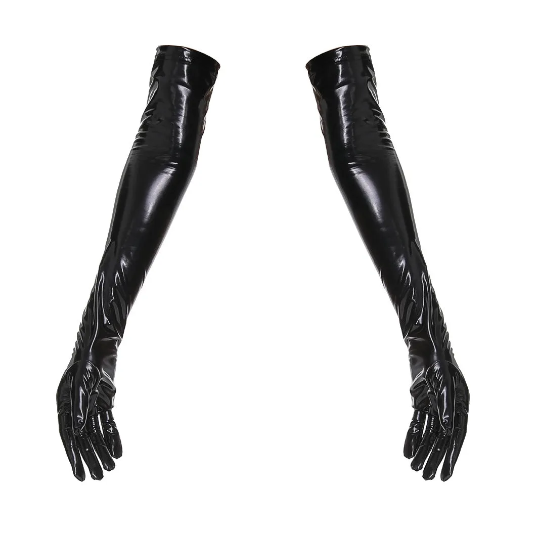 Plus Size, Shiny Leather, PU Underwear