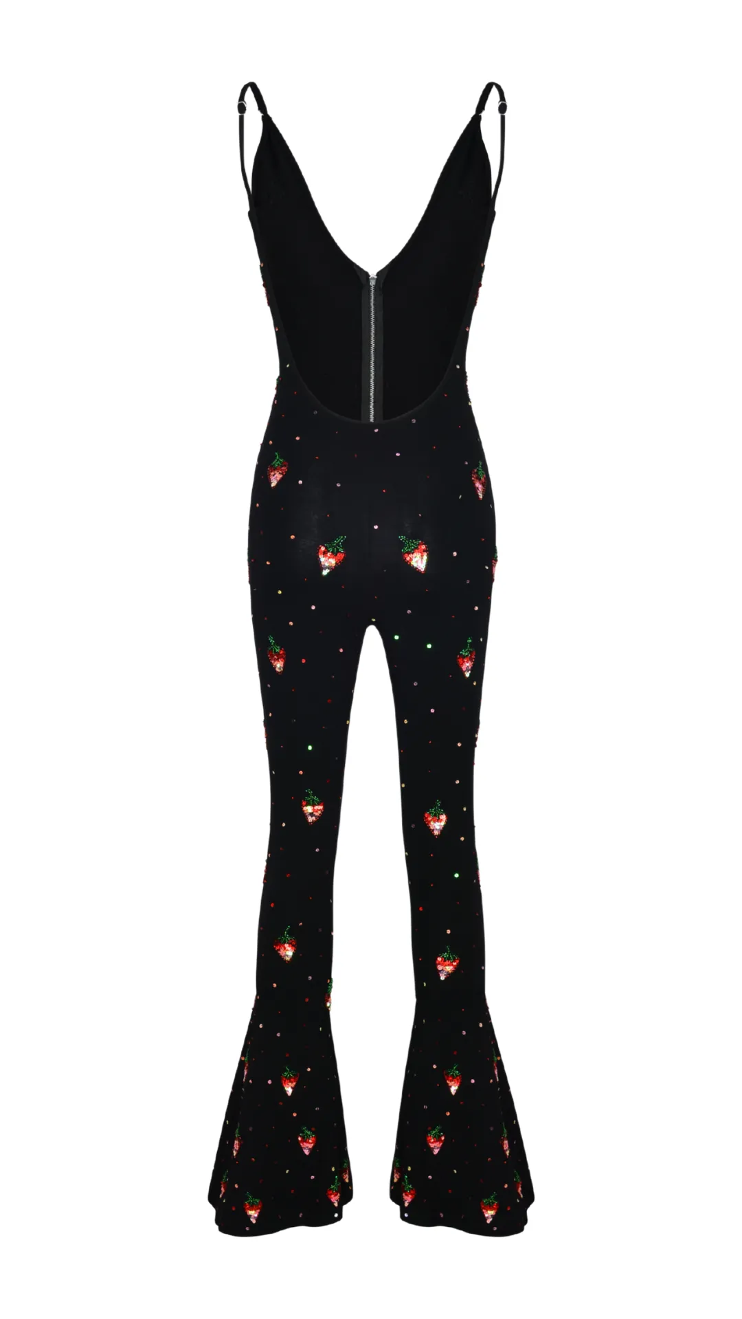 PRE-ORDER / SOLÈNE STRAWBERRY ZIPPY JUMPSUIT