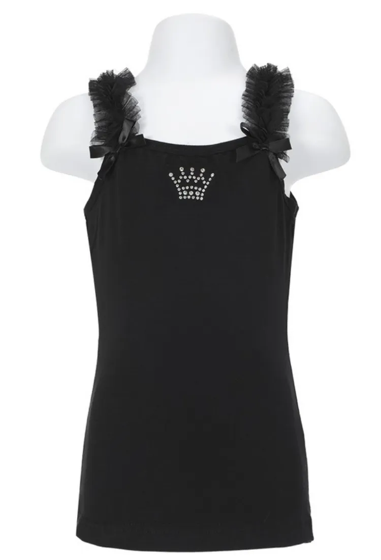 Princess Rhinestone Girls Tank Top 2 colors