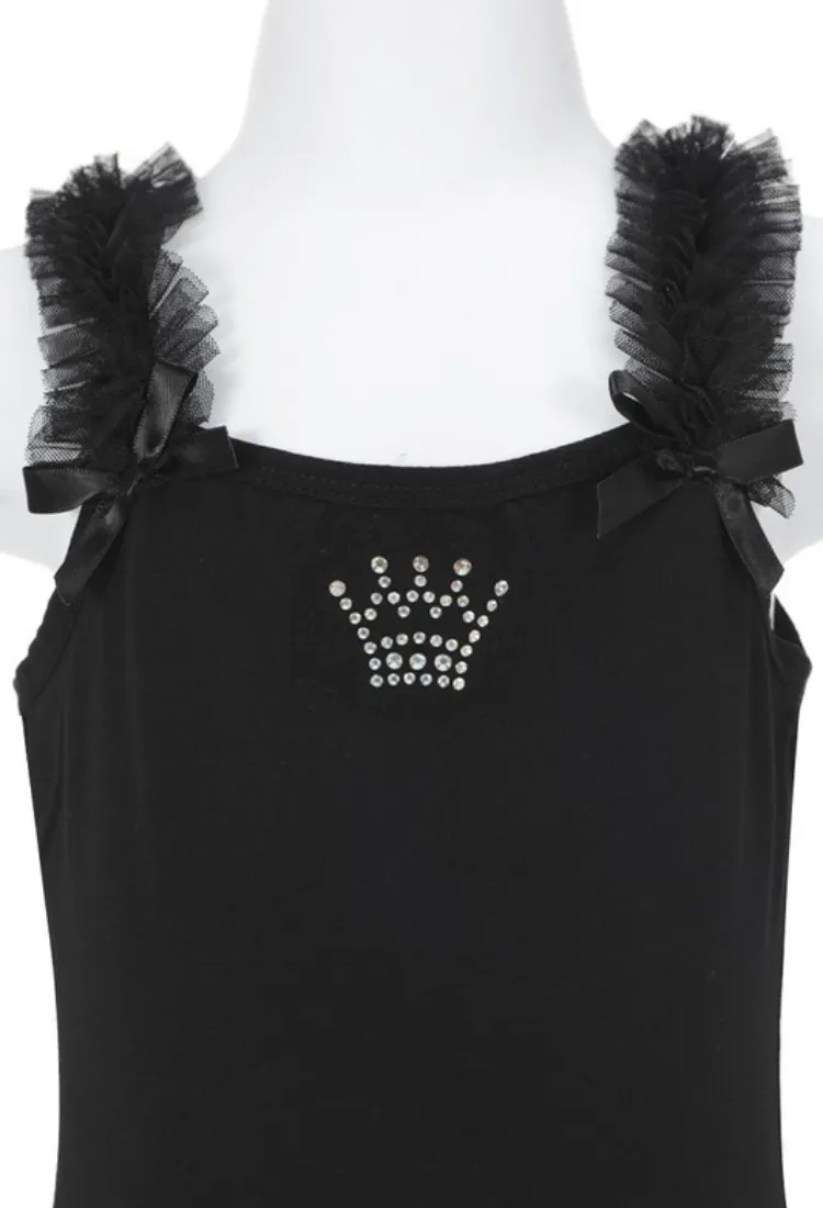 Princess Rhinestone Girls Tank Top 2 colors